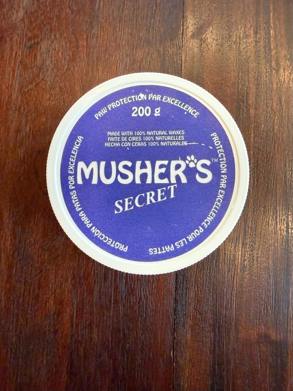 Musher’s Secret for dog paws 🐾